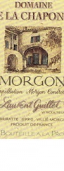 Domaine De La Chaponne Morgon 2010