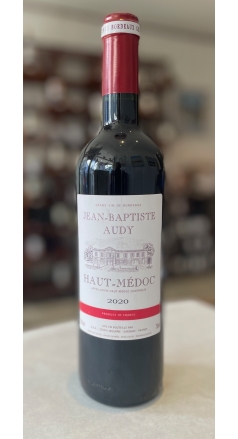 Jean Baptiste Audy Haut Medoc Bordeaux Rouge 2020 Image 1